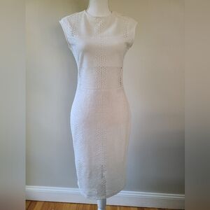 ALC white crochet dress